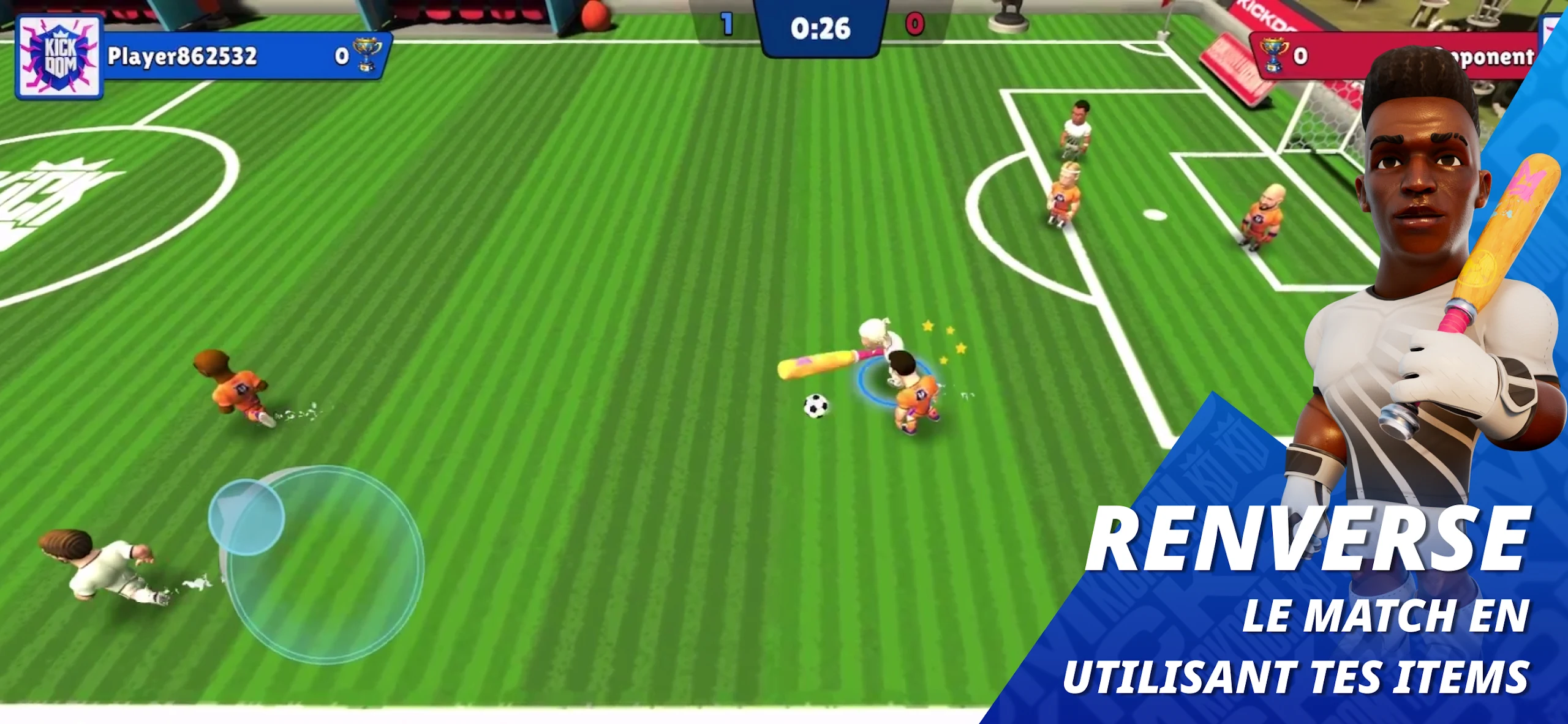Kickdom gameplay screenshot 2